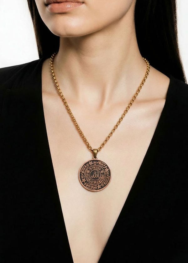 Celcelutiye Bakır Kolye - Görsel 1