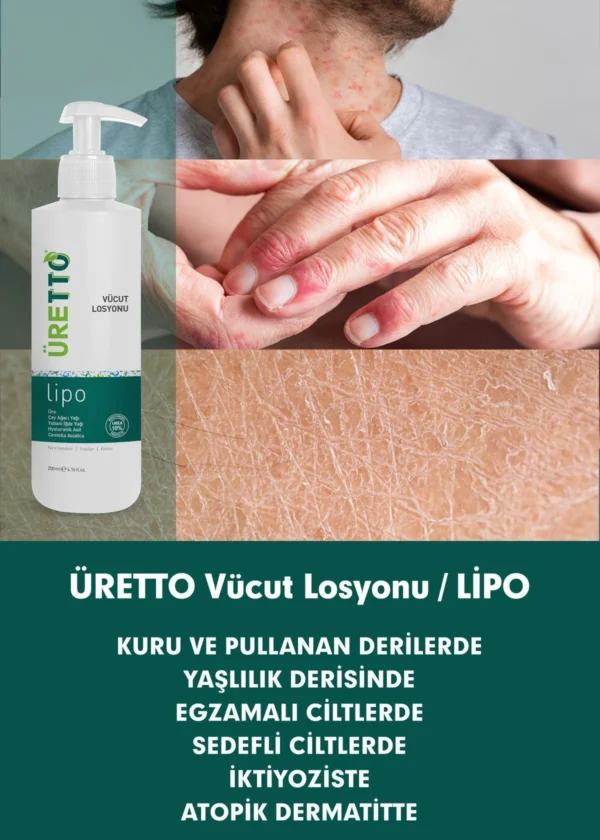 TTO CLINIC Lipo Vücut Losyonu 200 ml – Yoğun Nemlendirici ve Onarıcı Bakım - Görsel 4
