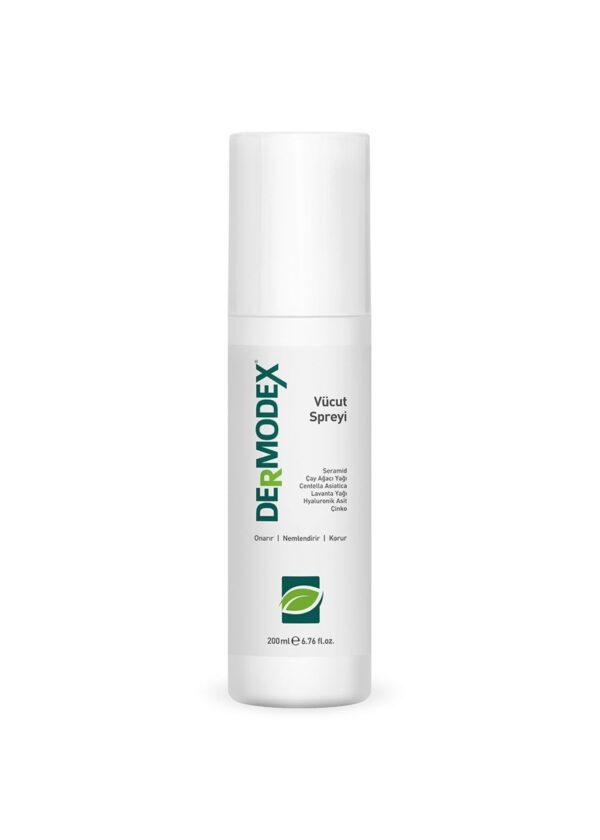 Kene & Sinek Savar Dermodex Vücut Spreyi 200ml Akne, Uyuz, Mantar, Bit ( Çay Ağacı Yağı, Salisilik Asit, Centelle ) - Görsel 2